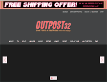Tablet Screenshot of outpost32.com